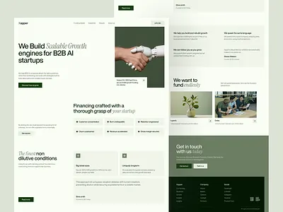 B2b AI Startups ai ai product b2b design home page landing page web web design webdesign website website design