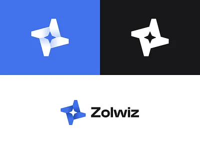 Zolwiz logo agency ai brand brand identity branding concept design flat graphic design icon illustration labs logo minimal saas startup tech ux vector zolwiz