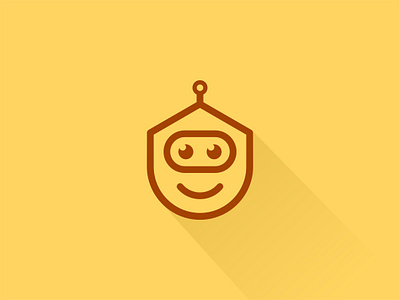 Robot icon ai branding chat chatbot fimbird logo logodesigner robot talk