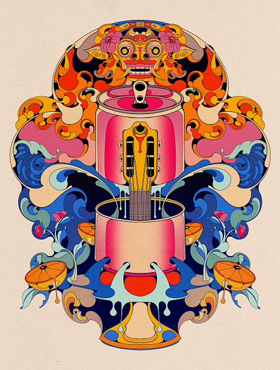 Melody in a Can: Where Waves Dance to the Beat branding