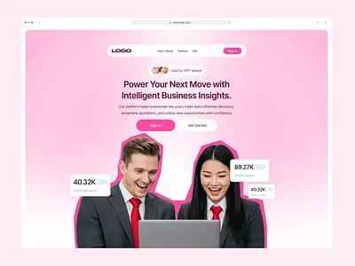 Hero Section. design ui ui design ux ux design
