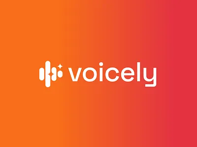 Logo Design-Voice Ai & Automation branding automation brand identity branding logo logo design sound wave spark logo voice ai logo voice assistant logo