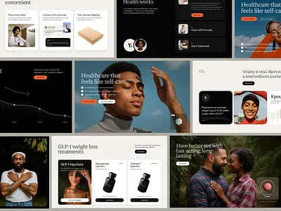 Pitch Deck - Telehealth & Healthcare deck doctor ecommerce funding healthcare healthcare pitch deck landing page pitch deck ppt product design shopify slide deck slider telehealth wellness telehealth pitch deck telemedicine ui user experience ux website