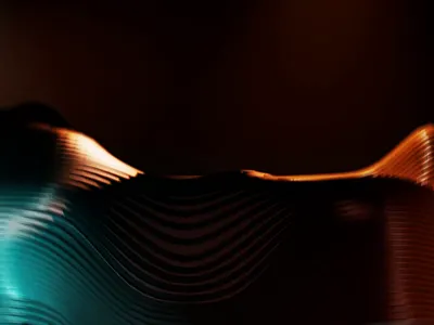 Waves animation background motion background