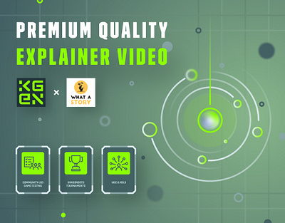 KGEN- Insane SaaS Explainer Video / Motion Graphics 3d animatedvideo animation branding explainervideo fintechvideo gaming company graphic design logo motion graphics motiondesign motiongraphics product launch video saasvideo startupvideo techvideo ui videomarketing