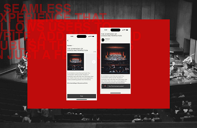 Blogging App app blog graphic design notes ui ux