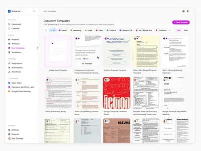 Template Gallery branding design figma ui ux