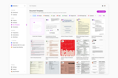 Template Gallery branding design figma ui ux