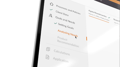 Our UX for Nationale-Nederlanden's PreSales App insurance app insurtech nationale nederlanden user interface design ux design webapp
