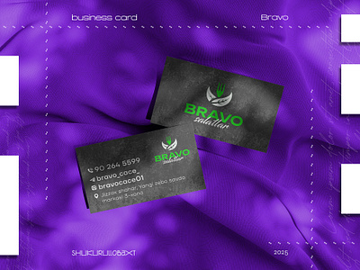 business card | Food-related ads branding business card design food related graphic design print