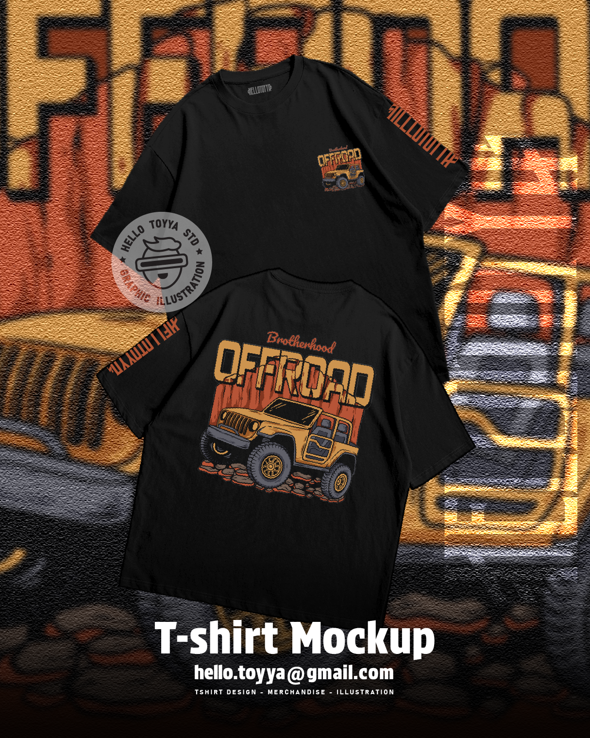 Offroad - Automotive illustration adventure automotive branding classic car graphic design illustration offroad poster offroad print truck tshirt design vintage illustration