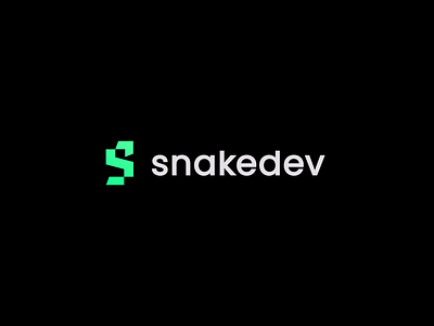 SNAKEDEV LOGO best business code design developer game gaming icon it letter s logo logo designer logotype minimal monogram professional programming simple snake technology