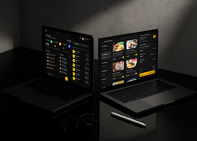 Restaurant POS System | UI/UX fintech fooddrink pos app pos system restaurant system tablet app ui uiux ux web app web app design