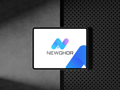 NEWGHOR – Property Branding Logo for Real Estate Professionals brand guide brand identity brand kit branding colorful logo construction construction logo creative logo design gradient graphic design logo logo design minimal minimalist logo modern logo professional property real estate