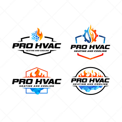 hvac Logo Heating and Cooling Logo air conditioning etsy heating and cooling logo hvac logo