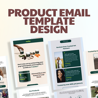 PRODUCT EMAIL TEMPLATE DESIGN branding ecommercedesign email design email marketing email template emailautomation emailmarketing product product design shopify template design