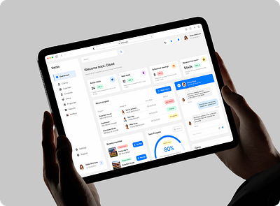 Settla – SaaS CRM Platform for Real Estate Agencies crm dashboard real estate saas ui ui design ux uxui web app web application