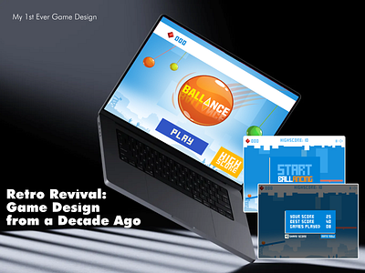 Game Design - a Decade Ago concept design game gaming mobile app mobileui ui