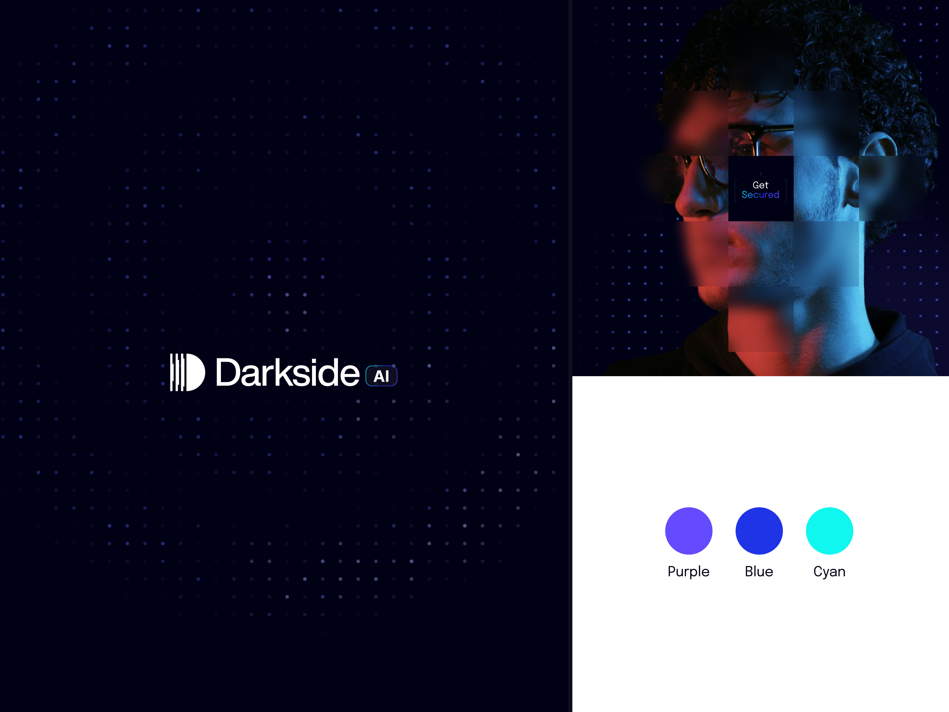 Example of Branding concept for AI Security Brand