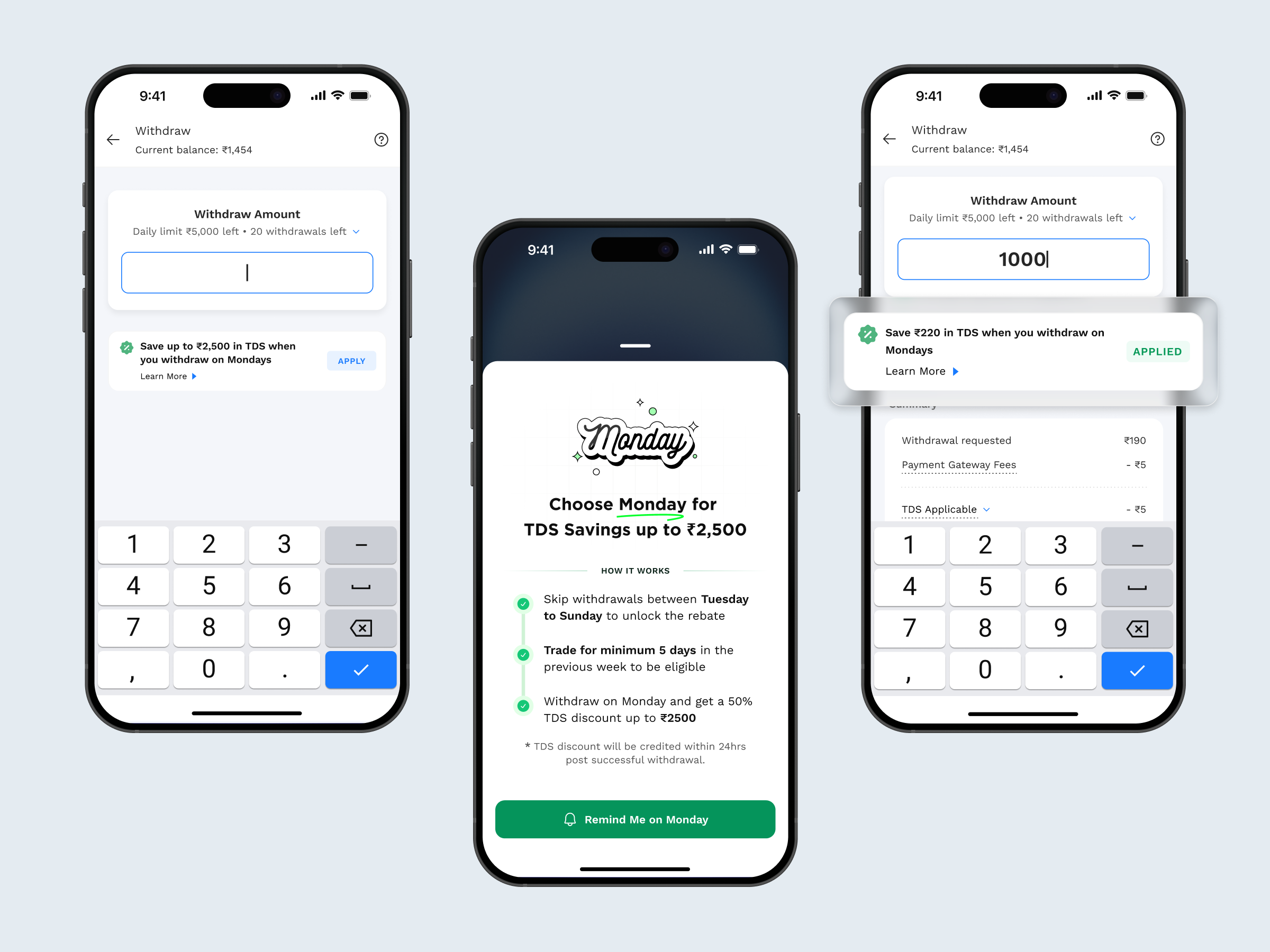 Designing for Financial Clarity: TDS Education at Probo markets product recharge ui wallet