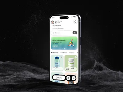 Online Pharmacy App UI Design app ui uidesign uiux uxdesign