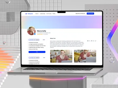PathlyHub Instructor Experience - Sessions, Courses & Community bookingux casestudy cleanui conversiondesign creativedirection designforlearning designsystem edtech instructorprofile mentorshipplatform minimaldesign modernui productdesign responsivedesign saasdesign uiux userexperience uxdesign webapp webdesign