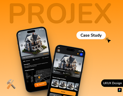 Projex - Home Service Marketplace App ai app branding design marketplace app mobile app service app service provider ui uiux design zeepalm