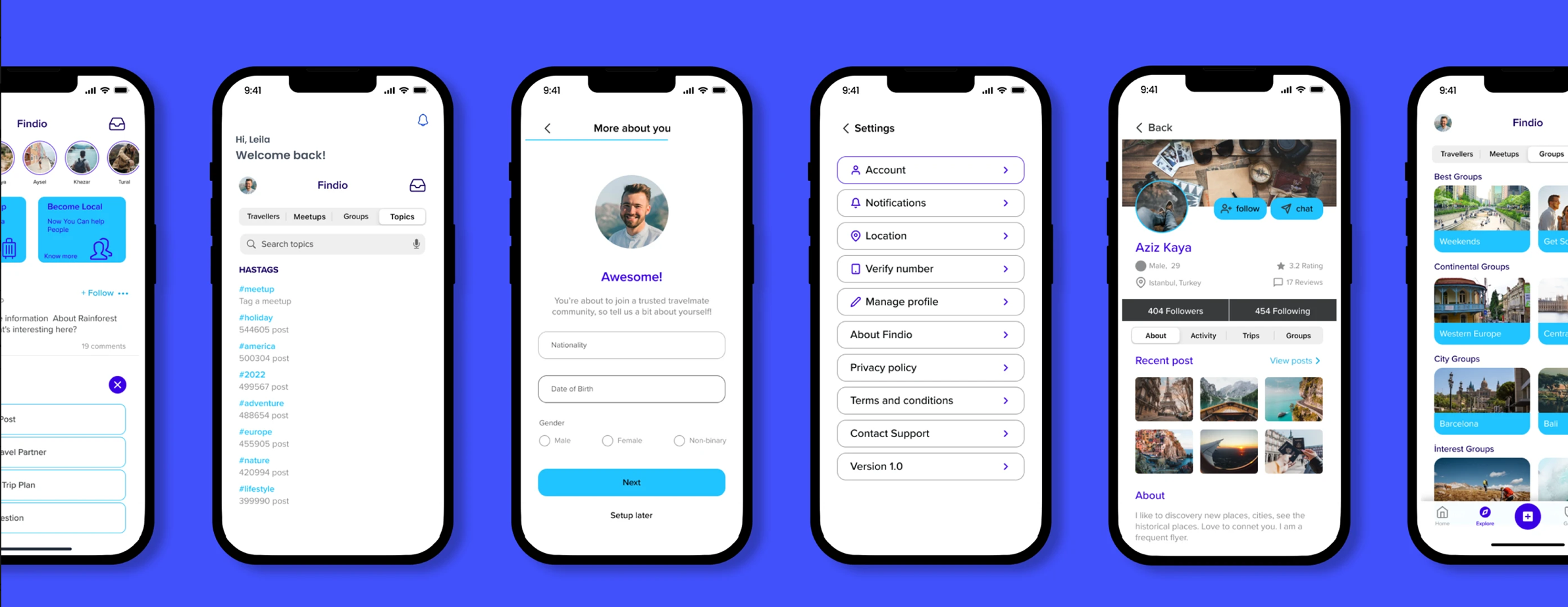 Findio Travelmate App app design figma friend mate mobile search travel trip ui ux web