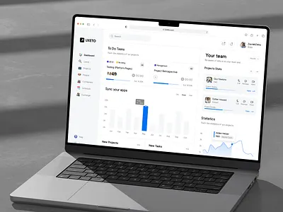 CRM Dashboard – Streamlined. Efficient. Insightful. businessinsights crm customizablewidgets dashboarddesign efficientworkflow fintech productivitytools teamcollaboration techdesign uxdesign