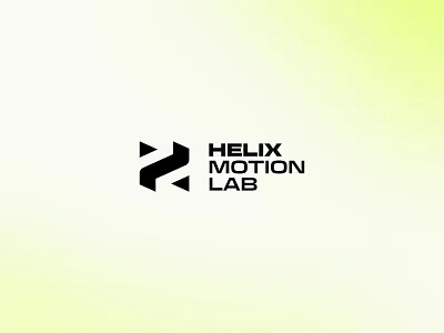 HELIX MOTION LAB - LOGO DESIGN a logo branding connection design graphic design identity illustration logo logo design logos logotype m logo s logo startup logo tech ui