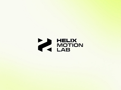 HELIX MOTION LAB - LOGO DESIGN a logo branding connection design graphic design identity illustration logo logo design logos logotype m logo s logo startup logo tech ui