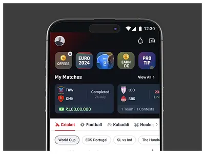 Winner Celebration / Dream 11 adobe aftereffects animation branding design flat graphic design icon illustration logo minimal motion graphics ui