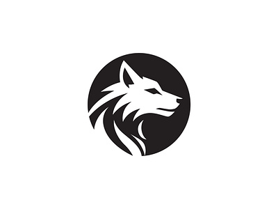 Geometric Wolf Logo strix style trendy business logo