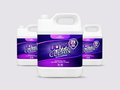 Gallon Bottle Label & Packaging Design branding business business identity can chemical cleaner cleaning engine gallon label hygiene label design marketing medical package packaging petrol plastic protective storage