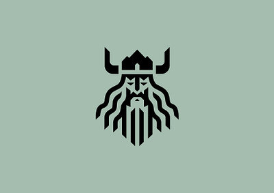 Viking branding design graphic design hero horn icon illustration logo logo design north vector viking warrior