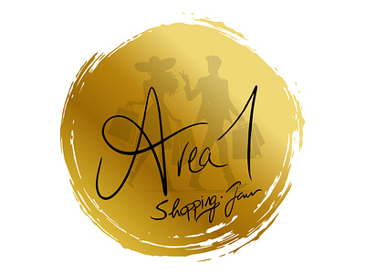 Area 1 shopping Logo brand consistency elegant logo graphic design logo design timeless logo design