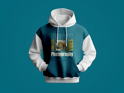 Shoot Timeless Vibes — Hoodie Design graphic hoodie