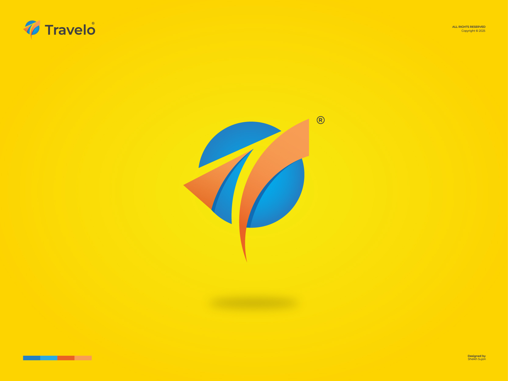 Travelo Logo Design (Unused) creativelogo customlogodesign designthatinspires dribbbledesign dribbbledesigners dribbblefeature dribbbleinspiration dribbblelogo logobrandidentity logodesign logofortours logofortravelagency logooftheday logopresentation modernlogodesign travelagencybrand travelagencylogodesign traveldesign travellogo visualbranding