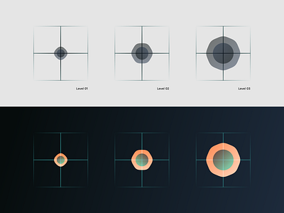 Intention Forge - Icons forge gauge growth icons illustrations intensity level intention phases