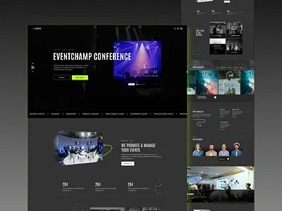 Event management landing page uiux design on figma conference website ui event landing page event management ui event planner website figma landing page figma web design modern event website responsive event ui ux design event web ui for events