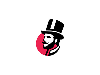 Mysterious Gentleman logo beauty business gentleman grooming handsome hat logo man mascot masculine people pictorial unique