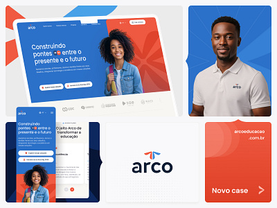 Arco Educação - Website arco brazil education educação school ui uidesign uxui webdesign website