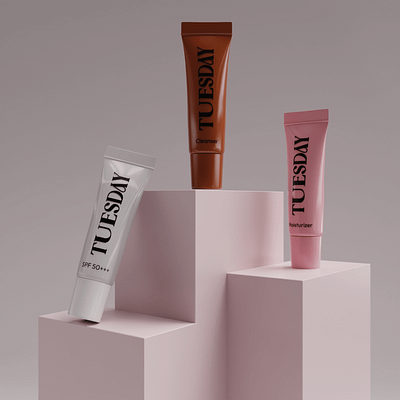 GLOVERA Branding and Packaging Design packagingmockup