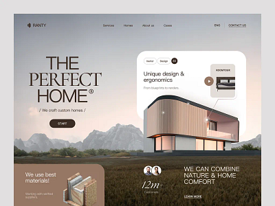 Landing Page for Construction Company
