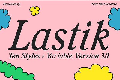 Lastik branding design graphic design typography vector