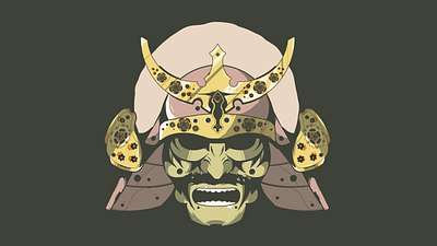 Samurai helmet 2 hannya mask helmet oni mask samurai samurai helmet ui design
