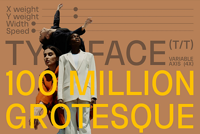 1000 million grotesque branding design graphic design typography