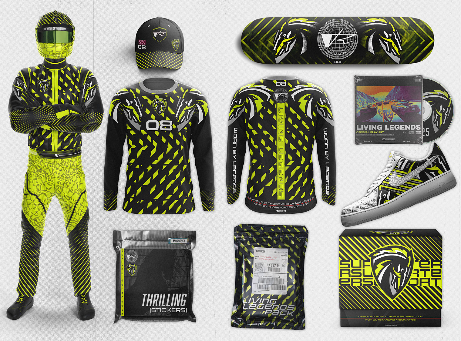 Example of Custom Merchandise Line Design