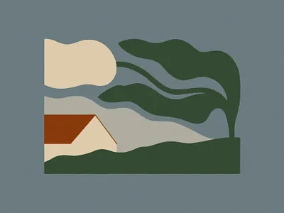 I remember there was a storm one day, the wind was fierce. editorial illustration floral flower flower illustration illustration visual design