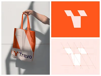 Trevo - Logistics Logo Design combination delivery letter mark logistics logo logo design logotype parcels transport
